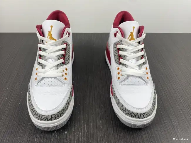 One Kick 3 Red CT8532-126 Retro Cardinal Jordan 0623